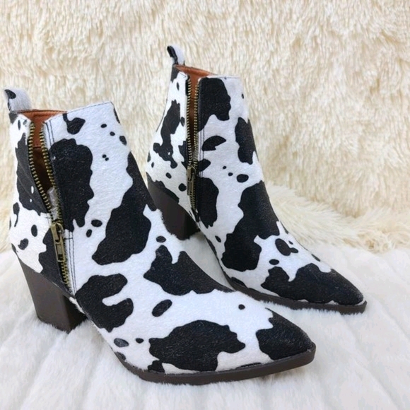 Sale Western Style Slip on Booties 2.5 inch Heel - Picture 5 of 7